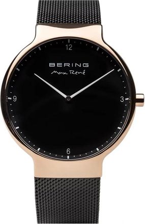 Bering Herenhorloge Max Ren&eacute; 15540-262 Ros&eacute;goud Zwart - Heren - Horloges - Zwart - ONE Size - Accessoires