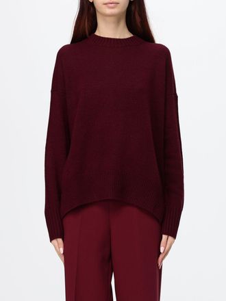 Allude Sweatshirt Woman color Burgundy