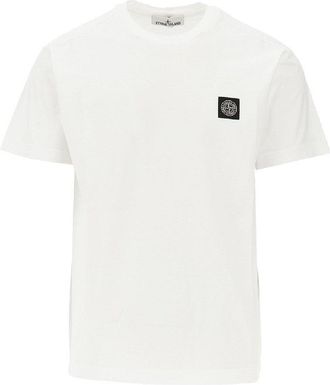Stone Island Compass Rose logo patch T-shirt Man XL