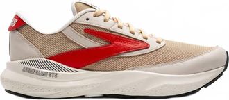 Brooks Womens Adrenaline Gts 24 Shoes In Taffy/cherry Tomato/black