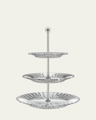 Baccarat Mille Nuits 3-Tier Pastry Stand