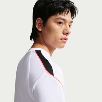 Nike Mens Strike Dri-FIT Short-Sleeve Soccer Top in White | IF1461-100