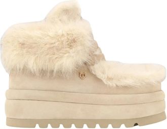 Naked Wolfe Bambi Ice Faux Fur Suede - Shoes - Mujer - Beige - 37 EU