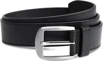 Allen Edmonds Jackson Leather Belt in Black at Nordstrom, Size 38