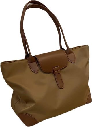 Generic Single-Shoulder Bag For Women; Simple Large Nylon Bag; Oxford Cloth Handbag Large; Womens, Travel(Zongse)