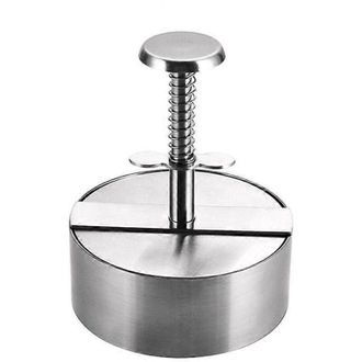 OEM Prensa Para Hamburguesas De Acero Inoxidable Para Obtener Hamburguesas Perfectas Y F&aacute;ciles De Preparar (xl)