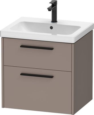 Duravit Duravit - D-code Mueble Bajo Lavabo, 1 Caj&oacute;n, 584x460mm, Recorte