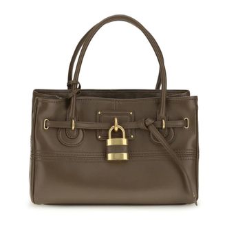 Chlo&eacute; Bolso de mano Paddington Sling de piel - Bags - Mujer - Marr&oacute;n - ONE SIZE