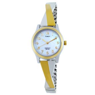 Timex Main Street Quartz White Dial Ladies Watch TW2V51100