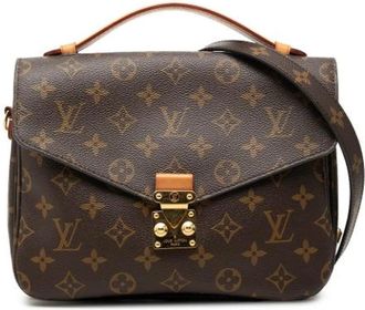 Louis Vuitton Pre-owned Pochette Metis - Dames - Vintage Handtas - Bruin - ONE Size - Vintage