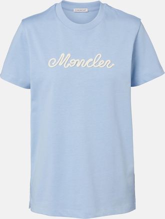 Moncler Logo cotton jersey T-shirt