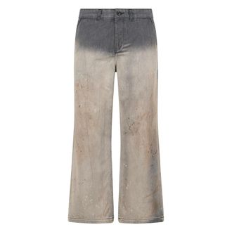 Our Legacy Wide Trousers, male, Multicolor, Size: S Rig Chino