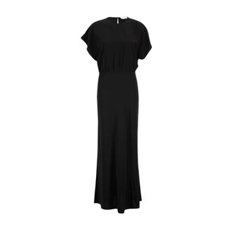 Matteau Midi Kleedjes - Dames - Casual kleedjes - Zwart - L - Kleedjes