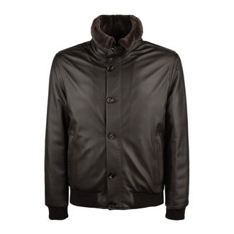 Moorer Bomber Cleros-P1 Dark Brown