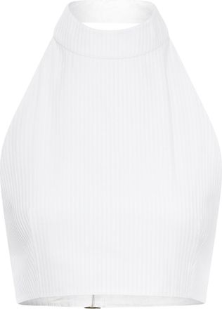 Alaia TOP WITH COTTON POPLIN PLASTRON - Alaia - Woman