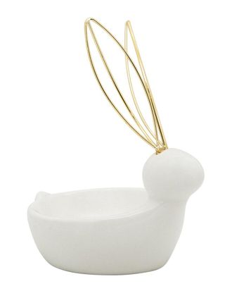Sagebrook Home 6In Bunny Trinket Tray