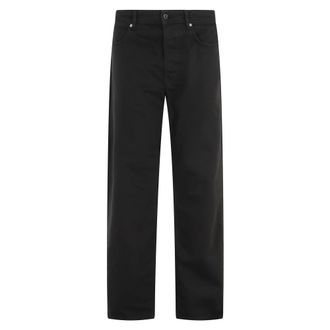 Stone Island Straight Jeans, male, Black, Size: W31 Straight Jeans