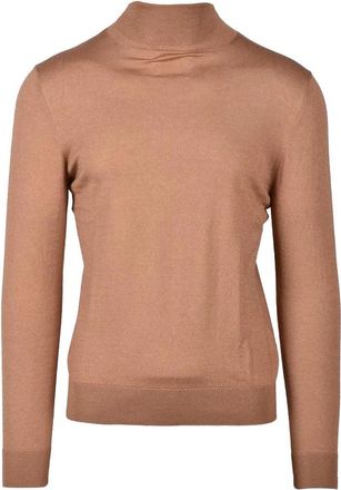 Wild Cashmere Mens Silk and Cashmere Sweater - Beige