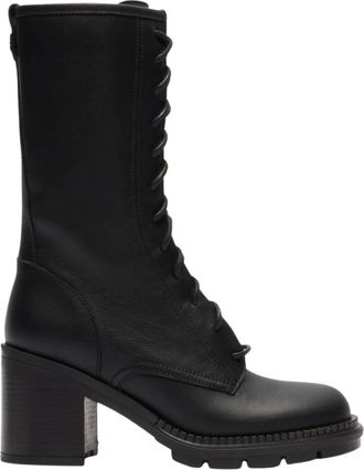 Casadei Concept Symphony Combat Boot - - Shoes - Donna - Nero - 36 EU