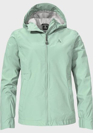 Sch&ouml;ffel Outdoorjacke SCH&Ouml;FFEL Jacket Style Bohorok WMS, Damen, Gr. 34, gr&uuml;n (6205, gr&uuml;n), Oberstoff: 100% Polyester; (Membran: Thermoplastisches Polyurethan);