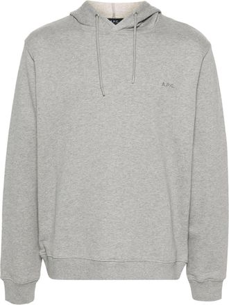 A.P.C. Standard hoodie - unisex - Cotton - S - Grey