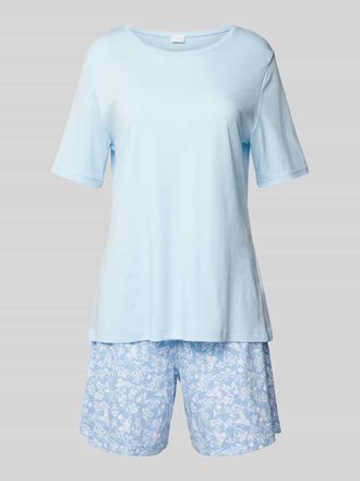 Mey Mey Pyjama mit Rundhalsausschnitt in Hellblau, Größe 38