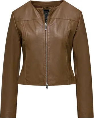 Bomboogie Chaqueta de Piel de Cordero - Jackets - Mujer - Marr&oacute;n - XL