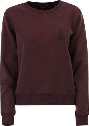 Dondup Sweatshirt met ronde hals - Dames - Sweatshirts - Rood - L - Denim - Hoodies & sweatvesten