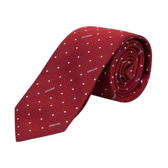 Moschino Cravatta Classica - - Accessories - Uomo - Rosso - ONE SIZE