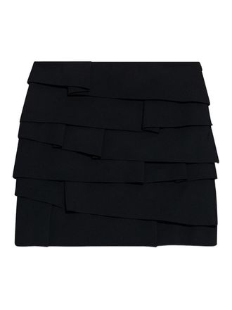Versace Layered Skirt With Ruffles