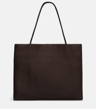 The Row Cecily satin shopper