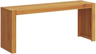 vidaXL Garden Bench Brown 110 x 30 x 45 cm Solid teak wood vidaXL