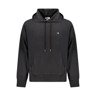 Calvin Klein Black Cotton Men Mens Sweatshirt