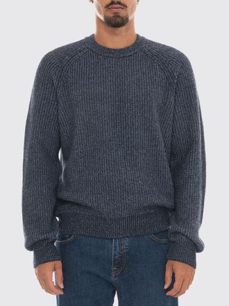 HUGO BOSS Maglia girocollo in misto lana vergine con vestibilit&agrave; relaxed