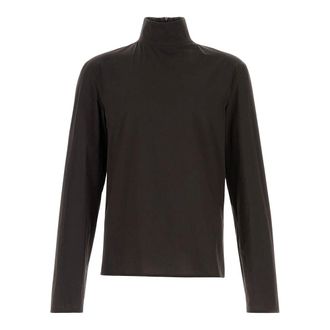 Gucci Tops, Heren, Bruin, M, Licht Shirt