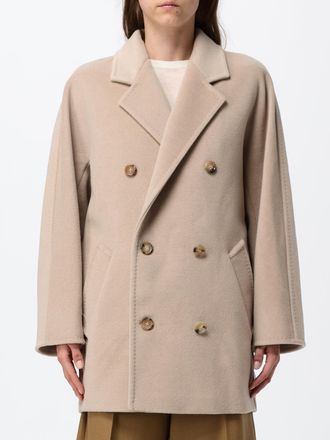Max Mara Caban doppiopetto in lana con vestibilit&agrave; relaxed fit e collo a rever
