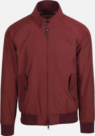 Baracuta Mens Baracuta G9 Harrington Jacket Burgundy - Red - Size: 46/Regular