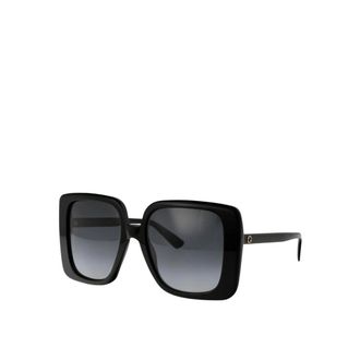 Gucci Sunglasses, female, Black, ONE SIZE, Square Sunglasses