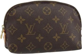 Louis Vuitton Pre-owned Clutches, female, Brown, Size: ONE SIZE Pre-owned Vintage Clutch