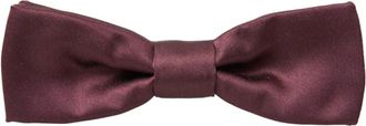 Dolce & Gabbana Verstelbare Zijden Vlinderdas Bruin Gebonden - Heren - Accessoires - Bruin - ONE Size - Accessoires