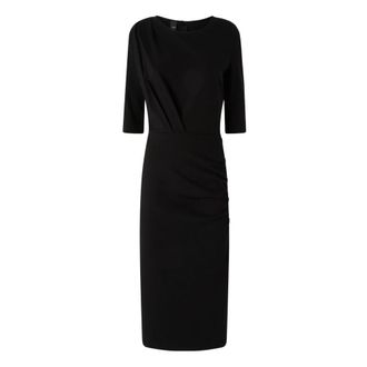 Pinko Midi Jurken - Dames - Casual kleedjes - Zwart - M - Kleedjes