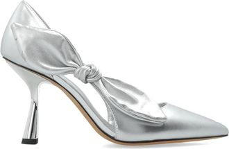 Kate Spade New York Bunnie Pump - Dames - Pumps - Grijs - 36 1/2 EU - Leer - Schoenen