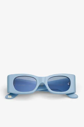 Ganni x Ace & Tate Baby Blue Kayla Sunglasses Size One