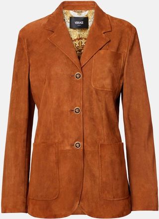 Versace Blazer Medusa in suede