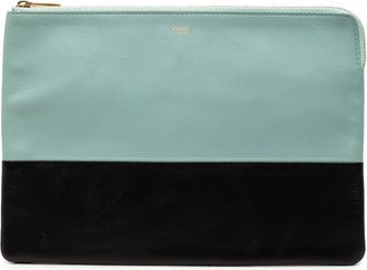 Celine Pre-owned Celine Bicolor Lambskin Solo Clutch Ladies JYTLFLXWYZLHLDHL