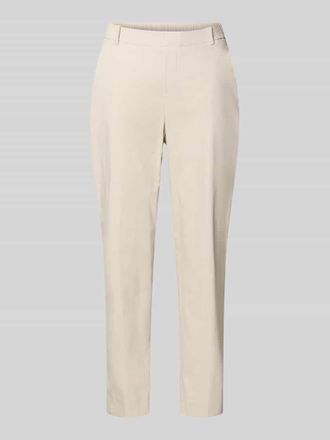 Stehmann Hose in verk&uuml;rzter Passform Modell Flour 2 in Beige, Gr&ouml;&szlig;e 34