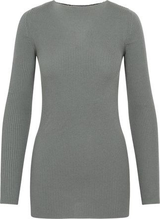 Rick Owens Green Cashmere Sweater-Donna