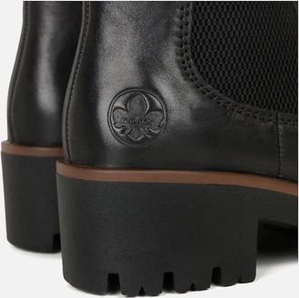 Rieker Womens Acorn II Womens Chelsea Boots - Black - Size: 7.5