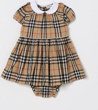 Burberry Abito chemisier in cotone check Burberry