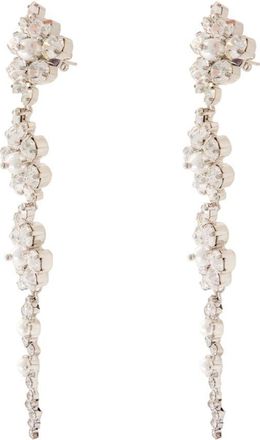 Simone Rocha Womens Floral Earrings - Simone Rocha Synthetic Pearls Ivory Synthetic_pearls Jewelry-Watches